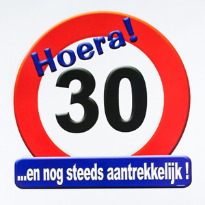 Huldeschild 30 jaar Huldeschild 30 jaar